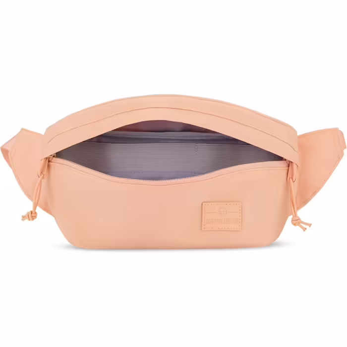 JOHNNY URBAN Waist Bag Women & Men - Tom - Belt Bag With Flexible Belt for Festival - Stylish Crossbody Chest Bag - Water-Repellent (Peach)