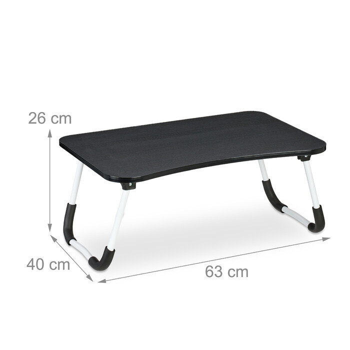 Relaxdays Black Laptop Table