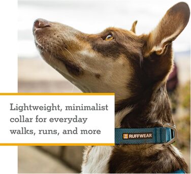 Нашийник для собак Ruffwear Hi & Light, сірий базальт, 51-66 см
