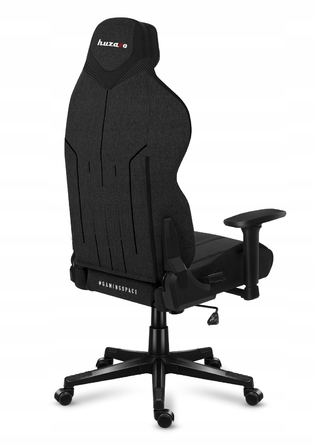 Ігрове крісло Huzaro Force 7.9 Black Mesh, тканина, чорне