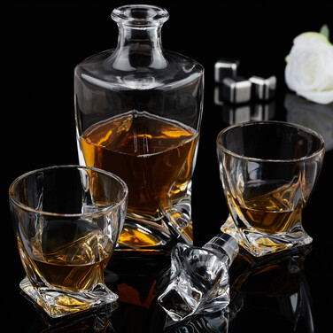 Relaxdays 5-Piece Whisky Set