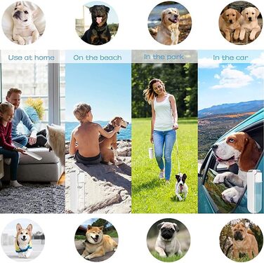 Складана пляшка для води для собак та котів, портативна, для прогулянок, подорожей та активного відпочинку