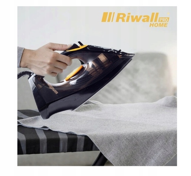 Праска RIWALL HOME PRO: вертикальна та горизонтальна праска, система Anti Calc Drip, 2200 Вт