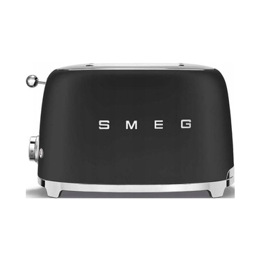 Тостер Smeg TSF01BLMEU на 2 скибки, 950 Вт, чорний