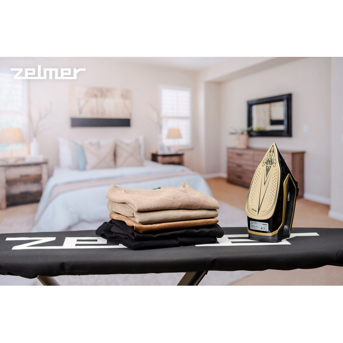 Парова праска Zelmer ZIR2620, 2600 Вт, керамічна підошва, 280 мл
