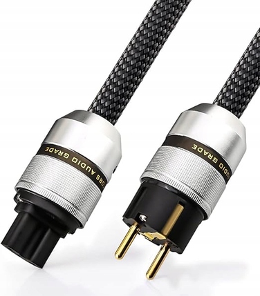 Hi-Fi кабель живлення High-End TERTULLUS C15, 2м, Schuko