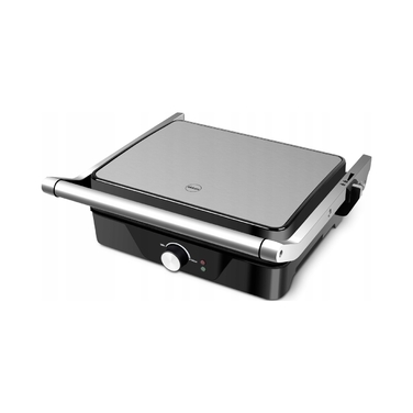 Електричний контактний гриль Eldom SVAD, складаний, сріблястий/сірий, 2000 Вт