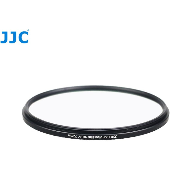 Фільтр JJC UV, 49 мм, ультратонкий, багатошарове покриття, захист від УФ, для об'єктивів Canon Sony DSLR з різьбою 49 мм (сріблястий)