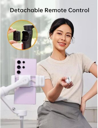 Штатив-стабілізатор Hohem iSteady V3 для смартфона: AI-трекінг, віддалений пульт, екран 1.22