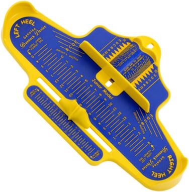 Brannock Professional Foot Measuring/Shoe Fitting Device for Children (US Sizes, Lexan (high-quality plastic)) Ultra Fit Jr Device