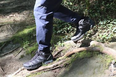 Черевики трекінгові Salomon X Ultra Pioneer Mid Gore-Tex, 42 EU, чорний/магнітний/монумент