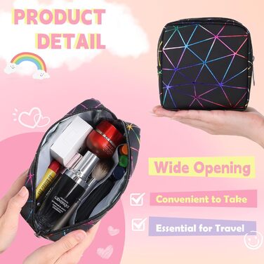 Набір косметичок Desing Wish: 2 шт. (міні + велика) – для подорожей та дому