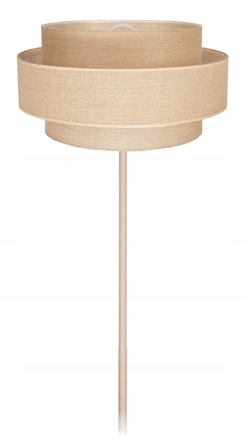 Підлогова лампа Glimex NOWOCZESNA E27 60 Вт, бежева