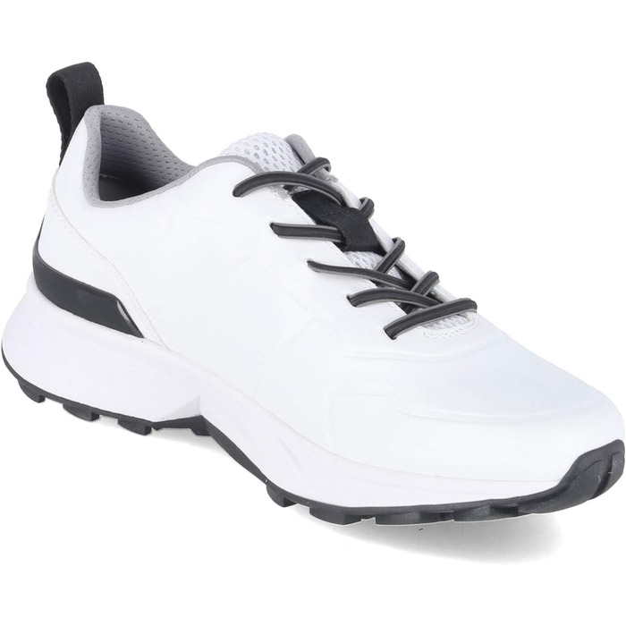 Чоловічі кросівки Bugatti з перфорацією: комфорт та повітропроникність. Білі (47 EU)