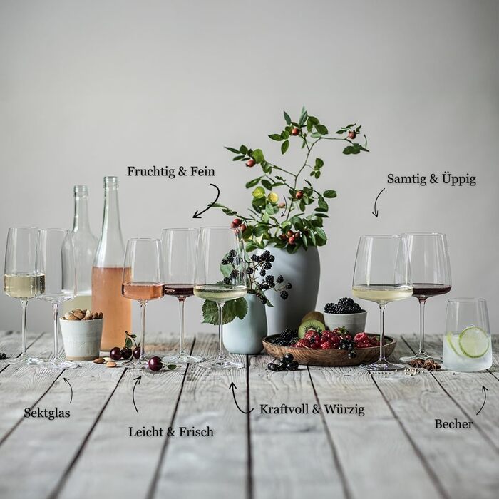 Набір келихів для вина Zwiesel Glas Vivid Senses (2 шт.) – для насичених вин, Tritan®-кристал, Made in Germany