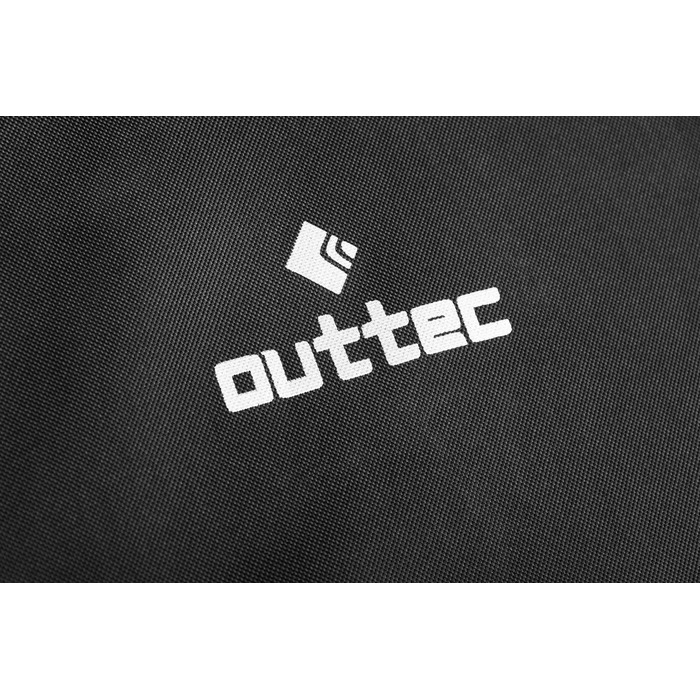 Шезлонг металевий Outtec, чорний