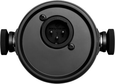 Мікрофон Shure MV7X XLR – Динамічний мікрофон для подкастів та вокалу, з технологією ізоляції звуку, чорний
