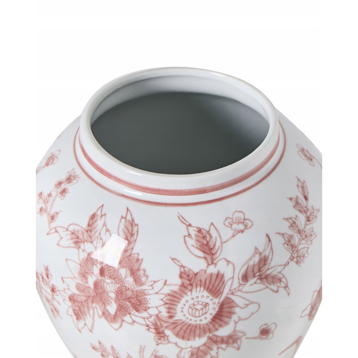 Ваза Beliani з порцеляни, 18 x 38 см