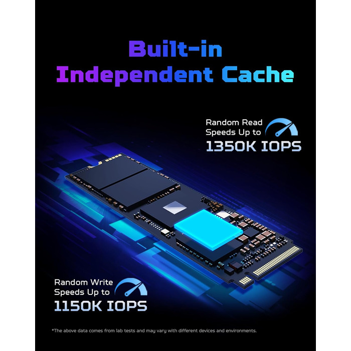 SSD Acer Predator GM7000 4TB NVMe PCIe Gen4 з DRAM Cache для ПК та ноутбука, сумісний з PS5, M.2 2280