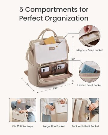 LOVEVOOK Рюкзак для жінок 15.6