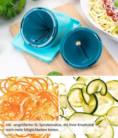 Набір для нарізки овочів Genius Nicer Dicer Chef Professional 18-ти частинний, ручний, з контейнером 5.2L, спіралізатор, для кухні
