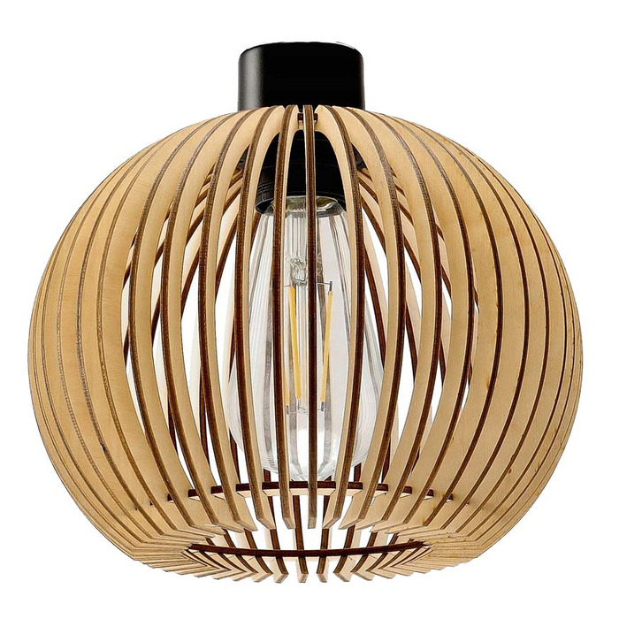 Підвісна LED-лампа ONE Loft: дерево, 3 точки освітлення, цоколь E27