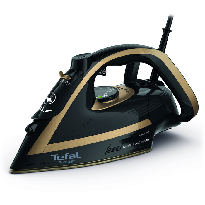 Парова праска Tefal Puregliss 8064, 3000 Вт, підошва Durilium AirGlide