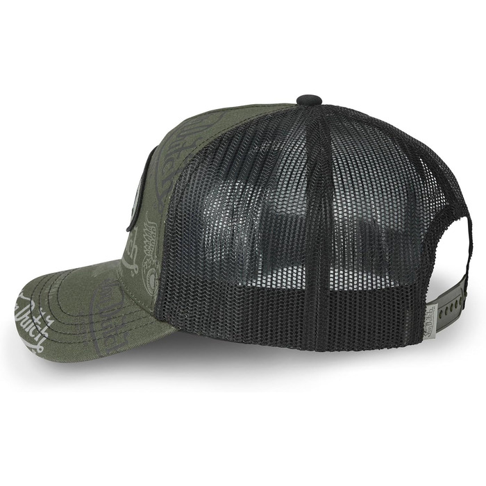 Кепка Von Dutch унісекс, тракер з бейсболкою (Snapback), зелена
