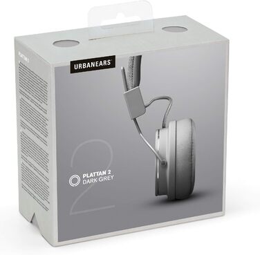 Навушники Urbanears Plattan 2 Bluetooth бездротові Over-Ear сірі – Powder