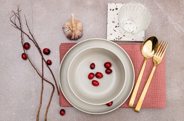 Обідній сервіс VictO Konsimo, набір тарілок на 6 осіб / 18 предметів