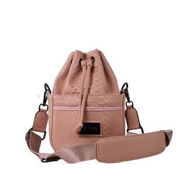 Мийка для собак MYXA Leckerliebeutel Gassitasche з відділенням для відходів, пральна, рожева