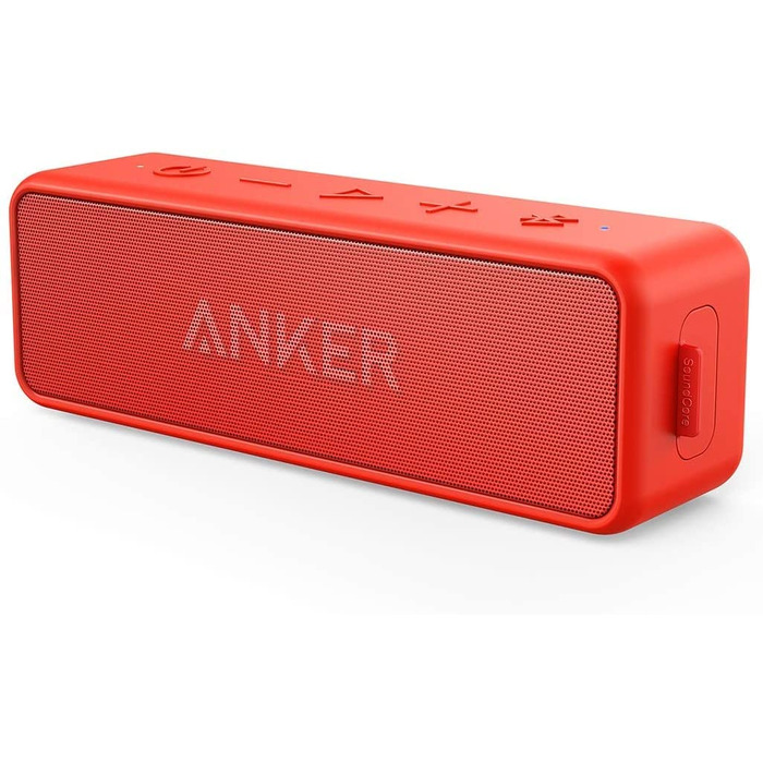 Anker SoundCore 2 Bluetooth колонка: потужний бас, 24 год автономії, IPX7 водонепроникність