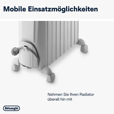 Масляний радіатор De'Longhi Dragon 4 TRD4 0615, 2000 Вт, 230 В, 50 Гц