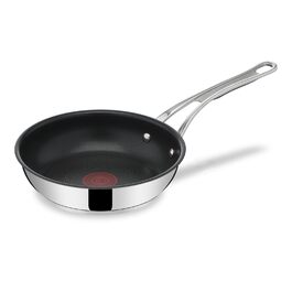 Сковорода Tefal Jamie Oliver Cook's Classic 20 см індукційна, нержавіюча сталь, антипригарне покриття, з термоіндикатором