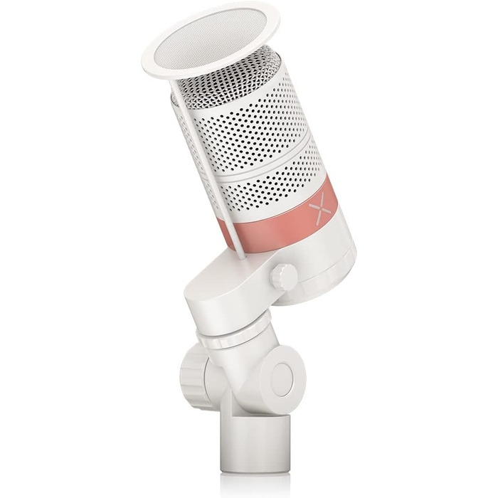 Мікрофон TC Helicon GoXLR MIC для стрімінгу та подкастів з вбудованим поп-фільтром (сріблястий)