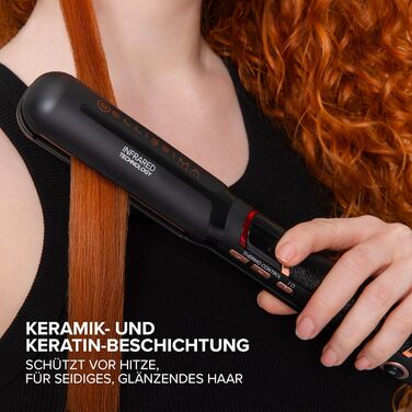 Випрямляч для волосся Bellissima Imetec Creativity Infrared з іонізацією та керамічним покриттям