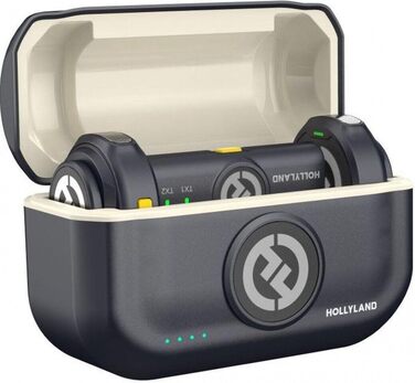 Hollyland Lark M2 Бездротовий петличний мікрофон для iPhone 17/16/15 & Android, 300м радіус дії, Hi-Fi звук, 30 год. роботи, USB-C