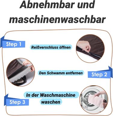 Ортопедичний лежак для собак малого та середнього розміру, трансформується (холодне/тепле), знімний та пральний, водонепроникний, темно-сірий, 75x50x7 см, розмір M