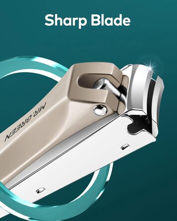 Професійний набір для стрижки нігтів Mr. Green з збирачем для жінок та чоловіків, різних розмірів (2 шт.)