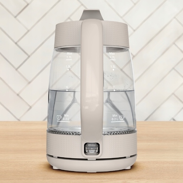 Електричний чайник Tefal KO2G0BE0, 2000 Вт, 1,7 л, прозорий