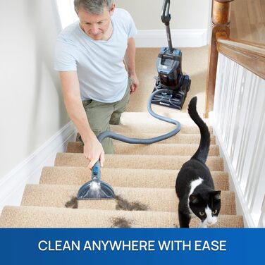 Vacmaster Теперіальний очищувач килимів | Професійні результати | Видаляє бруд та плями | Потужний 750W мотор | Об'єм бака 3,2L | Для килимів, сходи та м'яких меблів