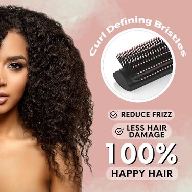 Набір гребінця та щітки для волосся Lily England: без заплутування, для кучерявого та гладкого волосся