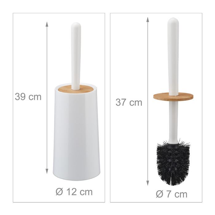 Relaxdays Toilet Brush with Holder