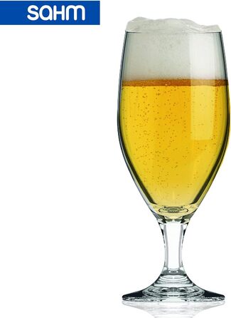 Набір склянок для пива Sahm Vienna Pokal 0,3 л (6 шт) - Pilsner/Craft Beer - для мийки в посудомийній машині
