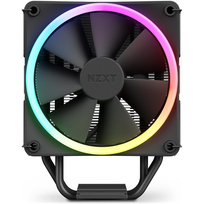 NZXT T120 - Кулер для процесора з 120мм вентилятором, білий. 4 теплові трубки, підтримка Intel/AMD, можливість встановлення 2 вентиляторів