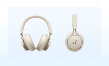 Бездротові накладні навушники Soundcore Space One з ANC, Bluetooth 5.3, до 55 год роботи