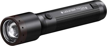 Налобний ліхтар Ledlenser чорний + ліхтарик P7R Core, комплект