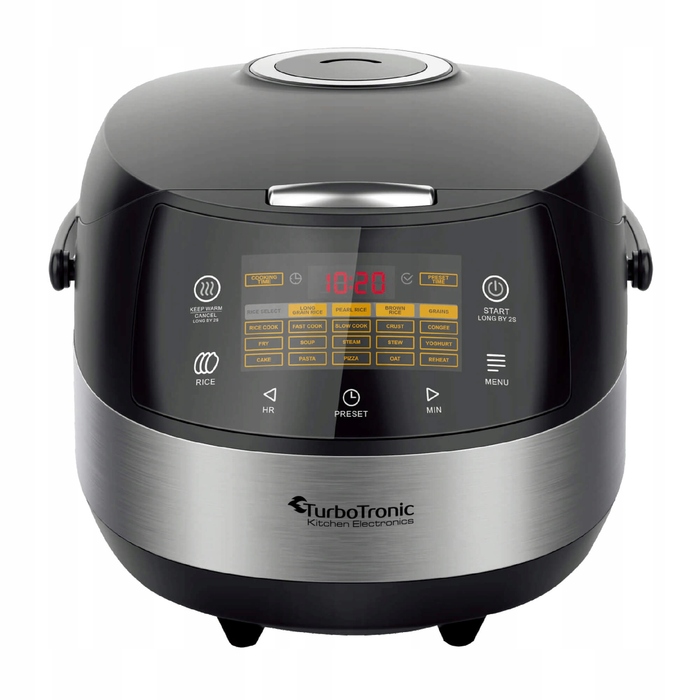 Мультиварка TurboTronic 5 л, 860 Вт, 18 програм, відкладений старт