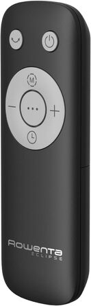 Вентилятор-повітроочисник Rowenta Eclipse QU5030 2-в-1 | Повітряний фільтр, 12 швидкостей, таймер, пульт керування, антрацит