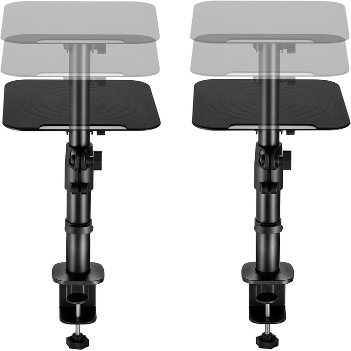 Підставка для динаміків Drall 2 шт. - регульована, чорна (BH7BA)